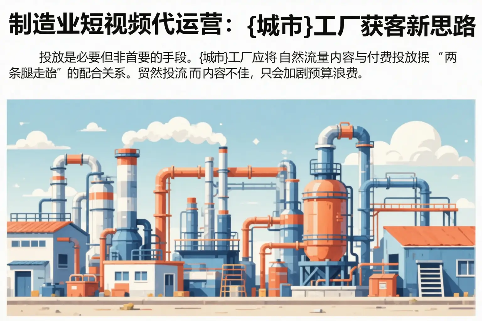 制造业短视频代运营：阿荣旗工厂获客新思路